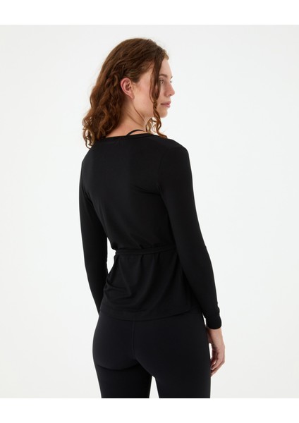 Siyah Anvelop Bağlamalı Bluz fiyatları