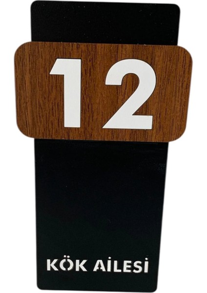 Kişiye Özel Kapı Süsü Numaralık Aile Ismi ve Hoş Geldiniz Yazılı Dekoratif Ev Hediyesi fırsatları