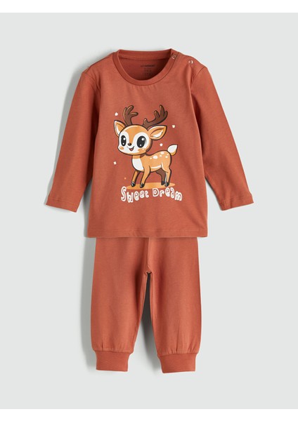 Yeni Sezon Baskılı Erkek Çocuk Pijama Takımı