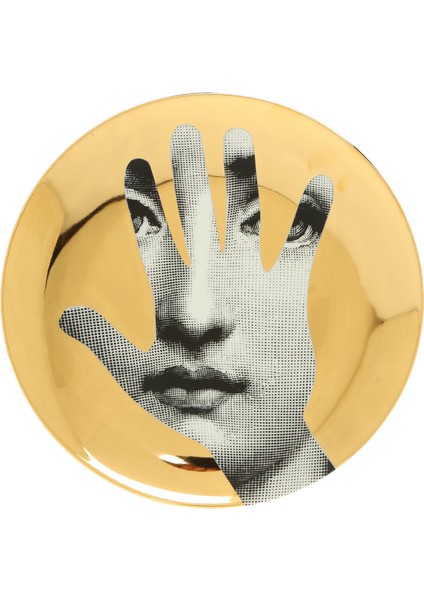 Tema A Variazioni No 15 Porselen Dekoratif Tabak