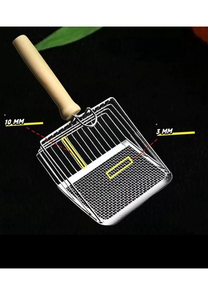 Paslanmaz Metal Kedi Köpek Kum Temizleme Küreği modelleri