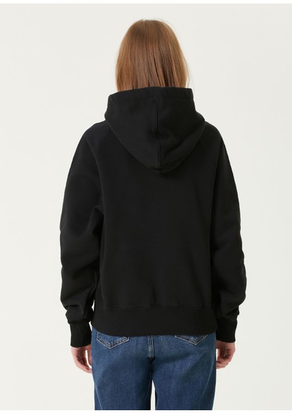 Siyah Kapüşonlu Sweatshirt indirimleri