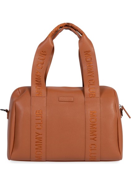 Mommy Club Bag Kahverengi Vegan Deri Anne Bebek Bakım Çantası