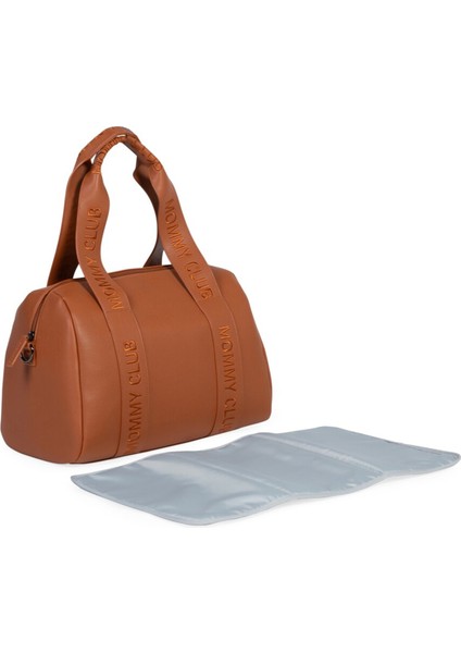 Mommy Club Bag Kahverengi Vegan Deri Anne Bebek Bakım Çantası fiyatları