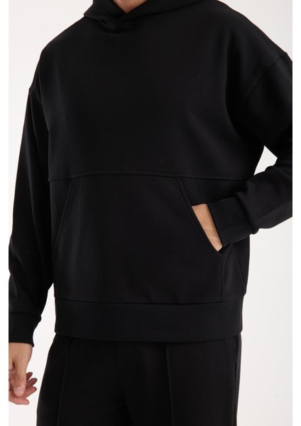 %100 Pamuk Premium Kalite Oversize Kapüşonlu Sweatshirt - Kanguru Cepli Hoodie fiyatları