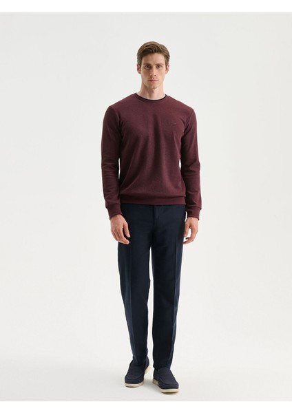Yeni Sezon Bisiklet Yaka Baskılı Erkek Sweatshirt fiyatları