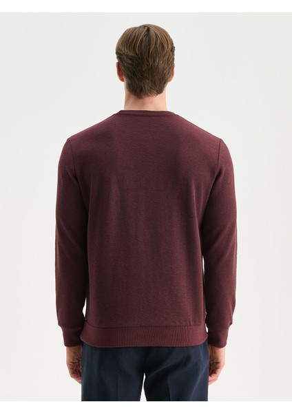 Yeni Sezon Bisiklet Yaka Baskılı Erkek Sweatshirt fırsatları