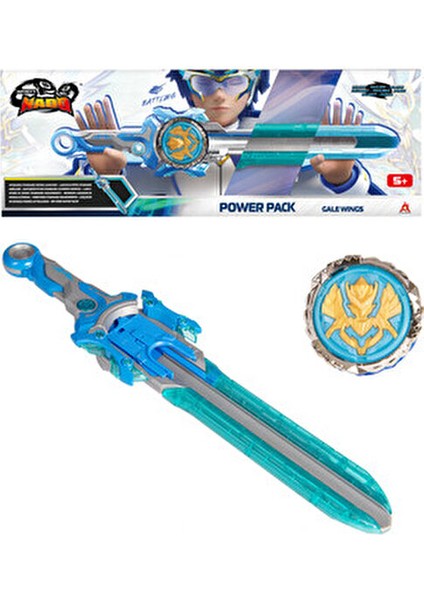 Infinity Nado Güç Paketi Fırtına Kanatları - Kılıç Fırlatıcı ve Metal Topaç (4 Farklı Mod)