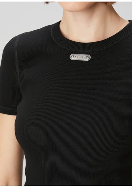 Siyah Logolu T-Shirt indirimleri