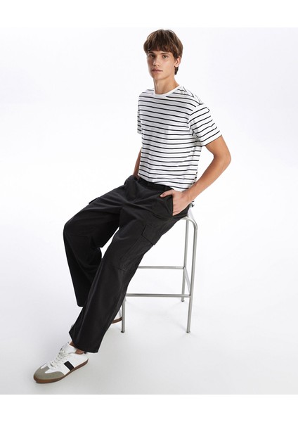 Yeni Sezon Rahat Kalıp Gabardin Erkek Kargo Pantolon fiyatları