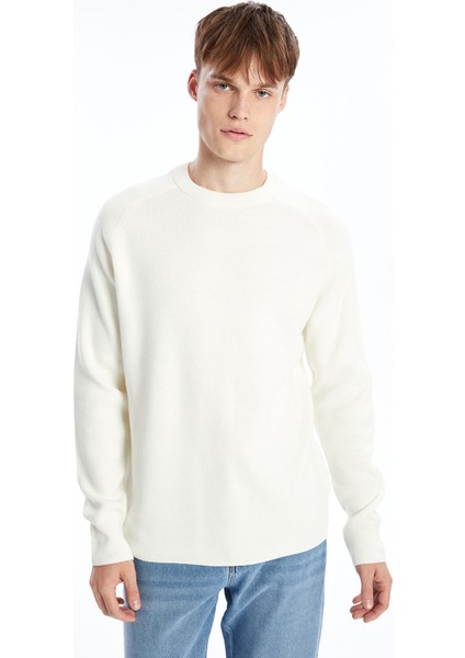 Yeni Sezon Bisiklet Yaka Erkek Triko Kazak