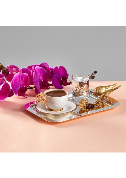 Lotus Exclusive Porselen 2li Kahve Fincanı Seti fiyatları