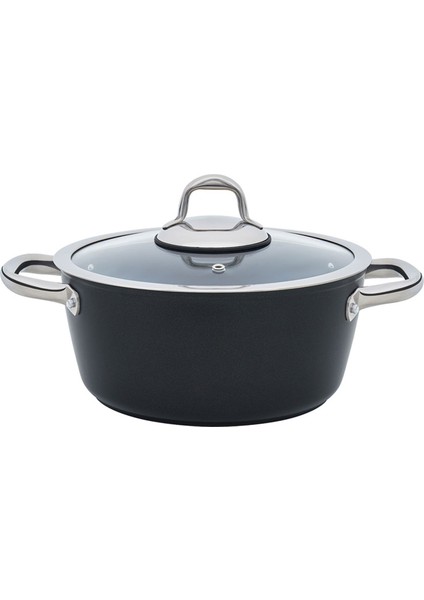 Master Siyah Titanyum Tencere 24 cm