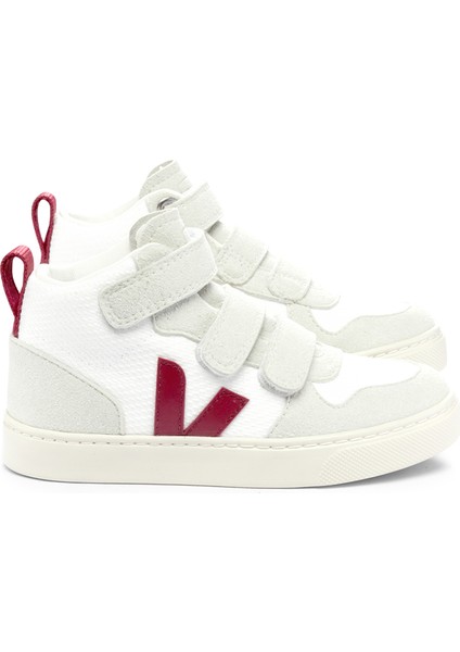 Beyaz Logo Detaylı Unisex Çocuk Sneaker