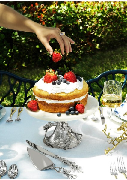 White Orchid Mermer Kek Standı 15,9 x 27,9 cm fiyatları