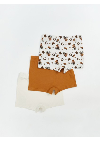 Yeni Sezon Ayı Teddy Baskılı Erkek Çocuk Boxer 3'lü fiyatları