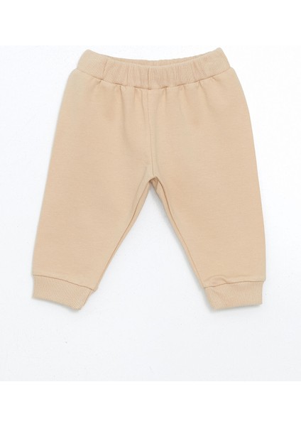 Yeni Sezon Beli Lastikli Erkek Bebek Eşofman Alt 3'lü modelleri