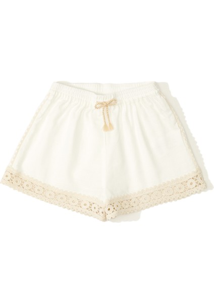 Kemik Kız Çocuk Şort