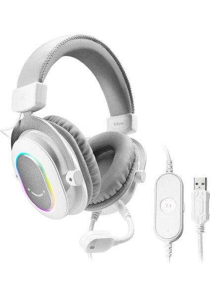 H6 Rgb 7.1 Ampligame Mikrofonlu Oyuncu Kulaklığı