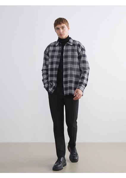 Yeni Sezon Regular Fit Uzun Kollu Ekose Erkek Oduncu Gömlek fiyatları