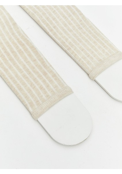Yeni Sezon Çizgili Erkek Çocuk Külotlu Çorap 2'li fiyatları