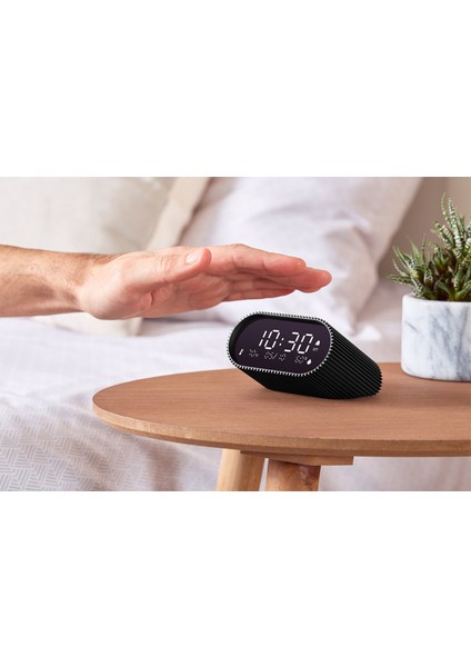 Ray Siyah Alarm Masa Saati