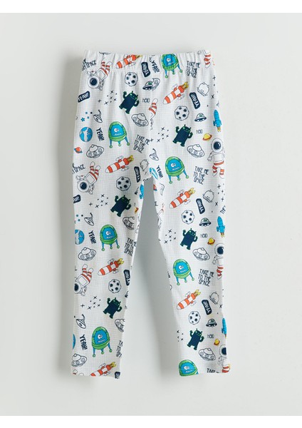 Yeni Sezon Baskılı Erkek Çocuk Pijama Takımı indirimleri