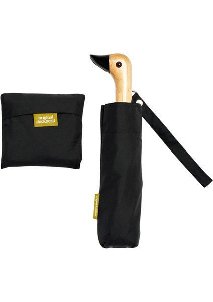 Duck Siyah Kompakt Şemsiye