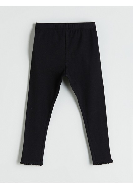 Yeni Sezon Bisiklet Yaka Minnie Mouse Baskılı Kız Bebek Sweatshirt ve Tayt 2'li indirimleri