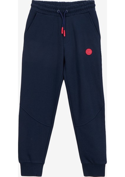 Lastikli Paça Lacivert Erkek Çocuk Eşofman Altı D5WB-EA3059