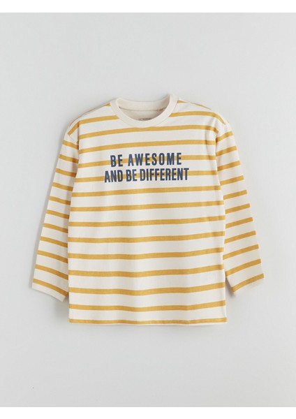 Yeni Sezon Bisiklet Yaka Baskılı Erkek Çocuk Tişört 2'li fiyatları