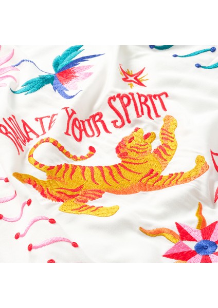 Kadmos 200 Tc Nakışlı Bambu Nevresim Takımı 200X220 cm Ekru fırsatları