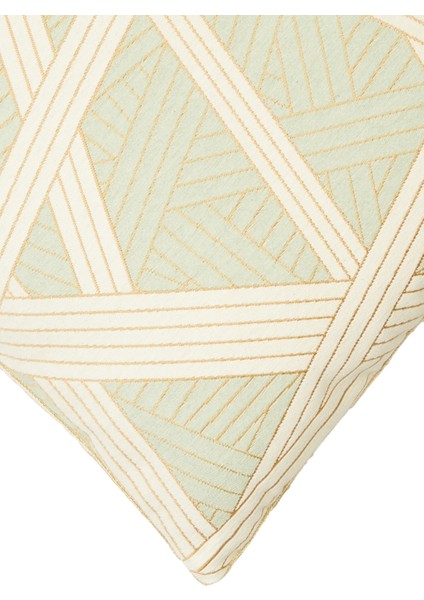 Nastri Yeşil Bej 40X40 cm Dekoratif Yastık modelleri