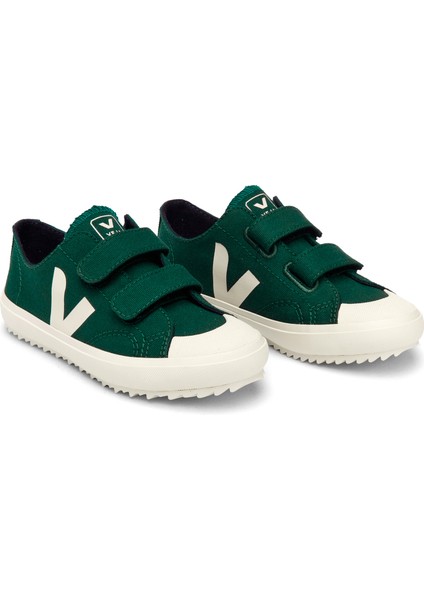 Yeşil Logolu Unisex Çocuk Organik Pamuk Sneaker fiyatları