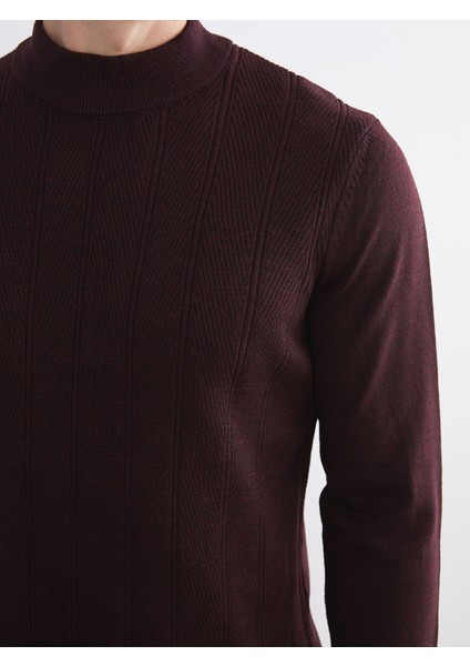 Yeni Sezon Yarım Balıkçı Yaka Erkek Triko Kazak modelleri