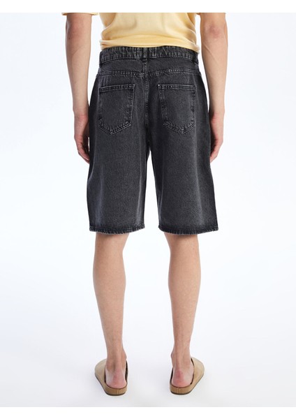 Yeni Sezon Rahat Kalıp Erkek Jean Şort fırsatları