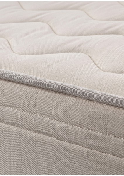 Glan Proflex Yay Sistemi ve Organik Pamuklu Çift Kişilik Yatak 160X200 cm