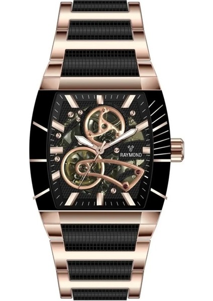 Erkek Kol Saati RYM-5129-ROSE-SİYAH