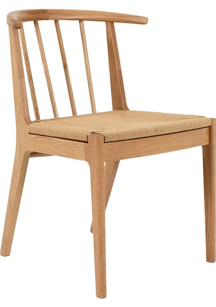 Viking Natural Meşe Ip Örgülü Yemek Odası Sandalyesi fiyatları