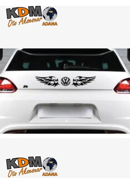 Angels Kanat Logo Kanat Oto Sticker Sarı fiyatları