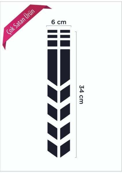 Motosiklet Çamurluk Sticker Kırmızı modelleri