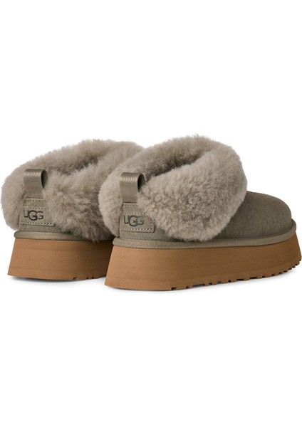 Deri Deri Koyu Yeşil Kadın Bot 1171393 fırsatları