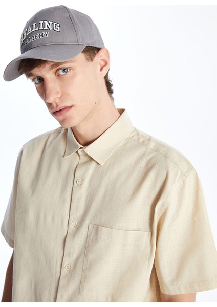 Yeni Sezon Yazı Nakışlı Erkek Kep Şapka