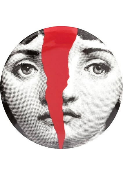 Tema E Variazioni No 10 Porselen Dekoratif Tabak