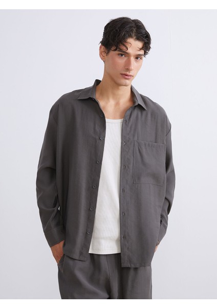 Yeni Sezon Regular Fit Uzun Kollu Erkek Gömlek