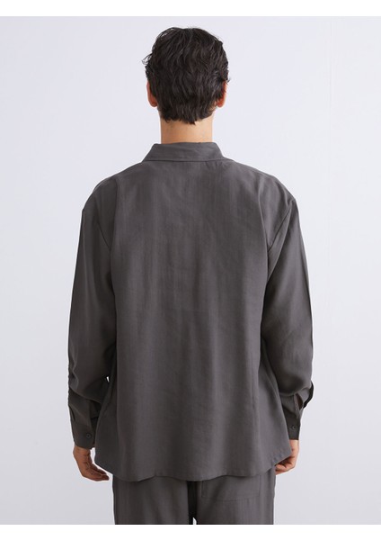 Yeni Sezon Regular Fit Uzun Kollu Erkek Gömlek fırsatları