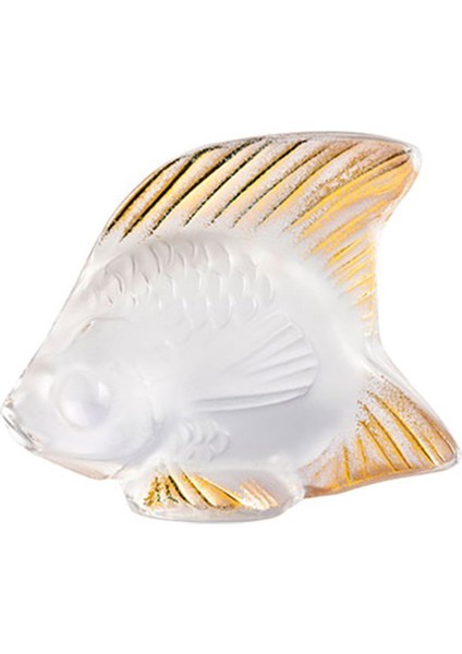 Fish Kristal Gold Obje