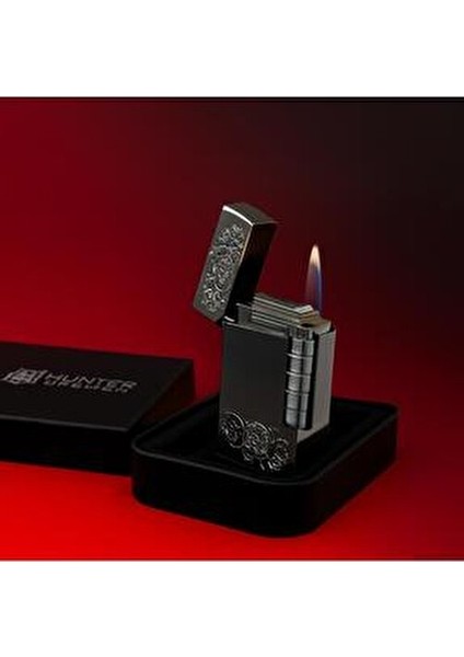 Oyma Desenli Metal Benzinli Çakmak – Koleksiyon ve Hediye