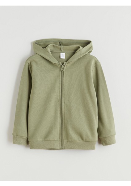 Yeni Sezon Kapüşonlu Erkek Çocuk Pike Hırka