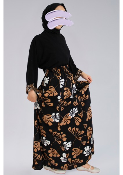 8 Parçalı Standart Beden Viskon Kumaş Kadın Uzun Etek- Namaz Eteği/ Günlük Kullanıma Uygun fiyatları